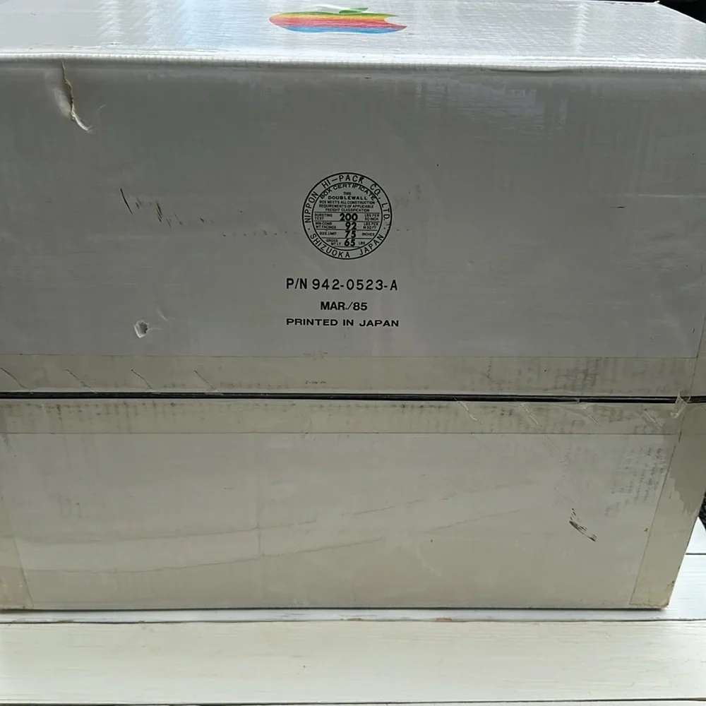 Vintage Apple Imagewriter Box- Empty with Packaging